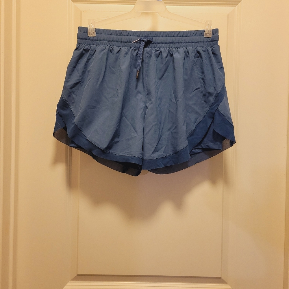Blue Workout Shorts